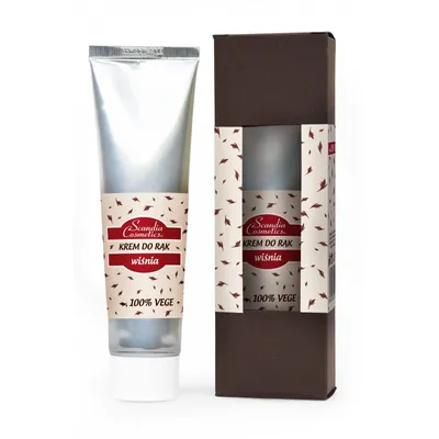 Scandia Cosmetics Krem do rąk 'Wiśnia'   25% shea