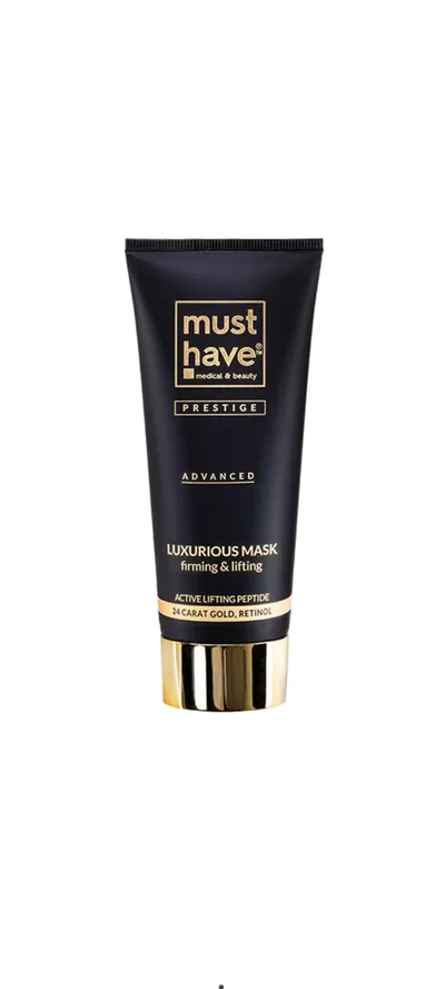 Musthave Prestige, Advanced Luxurious Mask (Maska liftingująca z 24-karatowym złotem)