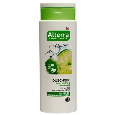 Alterra Żel pod prysznic `Limonka i agawa `