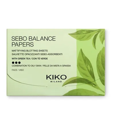 Kiko Milano Sebo Balance Papers (Chusteczki matujące)