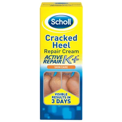 Scholl Cracked Heel Active K+ Repair Cream (Krem na pękające pięty)