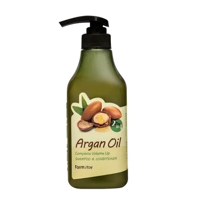 FarmStay Argan Oil Shampoo & Conditioner (Koreański szampon z odżywką 2w1 z olejkiem arganowym)