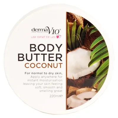 DermaV10 Coconut Body Butter (Masło kokosowe)