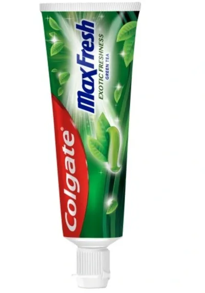 Colgate MaxFresh, Exotic Freshness, Green Tea Toothpaste (Zielona herbata, Odświeżająca pasta do zębów)