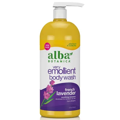 Alba Botanica Very Emollient Body Wash French Lavender (Żel pod prysznic `Francuska lawenda`)
