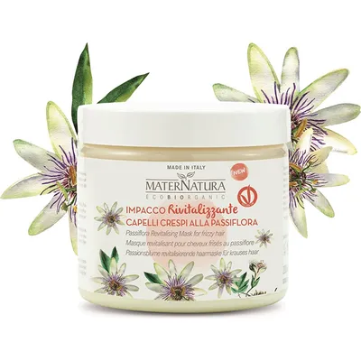 MaterNatura Impacco Capelli Rivitalizzante alla Passiflora (Rewitalizująca maska do włosów z męczennicą)