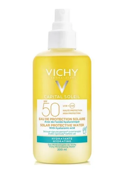 Vichy Capital Soleil, Solar Protective Hydrating Water SPF50 (Nawilżająca woda ochronna)
