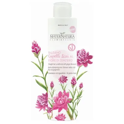 MaterNatura Balsamo Capelli Lisci ai Fiori di Zenzero (Balsam do włosów z kwiatem imbiru)