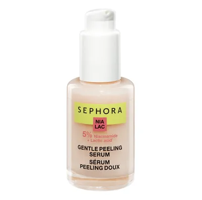 Sephora Collection, Gentle Peeling Serum (Łagodne serum złuszczające z niacynamidem i kwasem mlekowym)