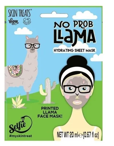 Skin Treats No ProbLlama Sheet Mask (Maska do twarzy na tkaninie)