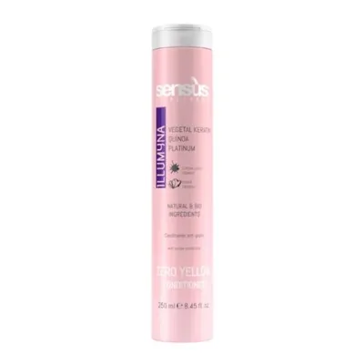 Sens.US Illumyna, Zero Yellow Conditioner (Odżywka do blond włosów redukująca żółty odcień)