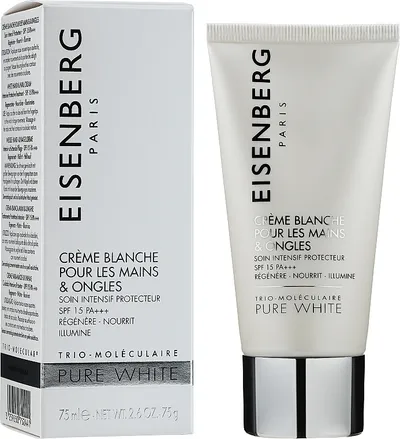 Jose Eisenberg Pure White Crème Blanche pour Mains et Ongles (Krem do dłoni i paznokci)