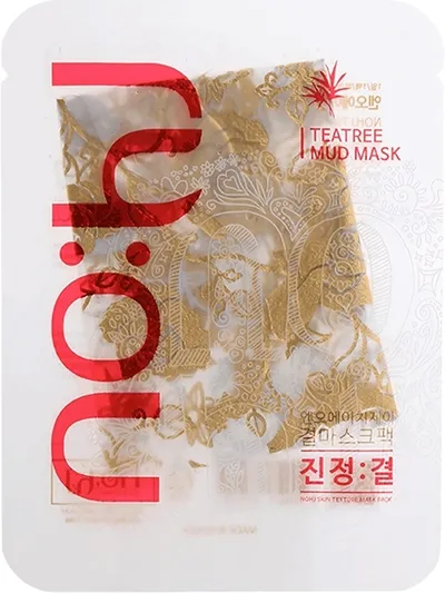 No:HJ Texture Mask, Teatree Mud Mask (Maseczka w płachcie `Hydrolat z drzewa herbacianego`)