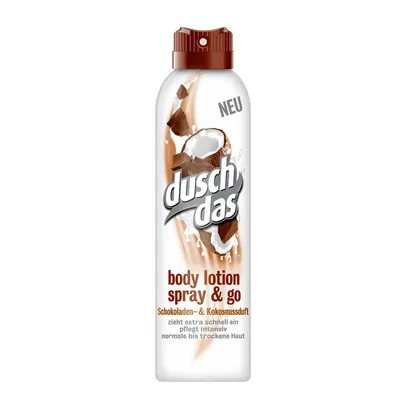 Duschdas Spray & Go, Body Lotion (Balsam do ciała w sprayu (różne rodzaje))
