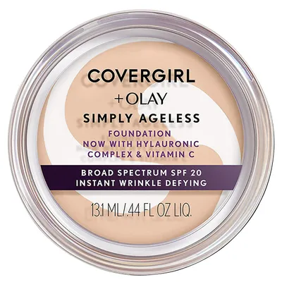 CoverGirl CoverGirl and Olay, Simply Ageless Foundation (Kremowy podkład z serum)
