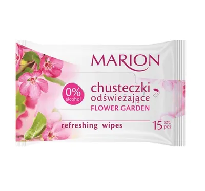 Marion Flower Garden, Refreshing Wipes (Chusteczki odświeżające)