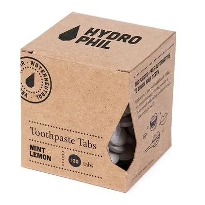 Hydrophil Toothpaste Tabs Mint Lemon (Tabletki do mycia zębów bez fluoru `Mięta z cytryną`)