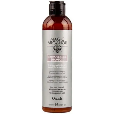 Nook Magic Argan Oil, Extra Volume Shampoo (Szampon zwiększający objętość do włosów delikatnych)