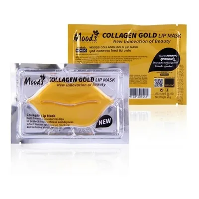 Moods Collagen Gold Lip Mask (Hydrożelowa maska do ust)