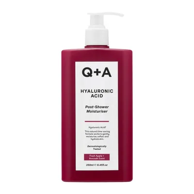 Q+A Hyaluronic Acid, Post Shower Moisturiser (Nawilżający balsam do ciała)