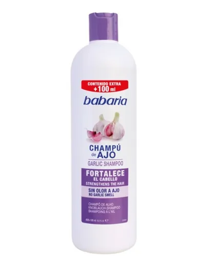 Babaria Natural Cosmetics Garlic Shampoo (Szampon czosnkowy)