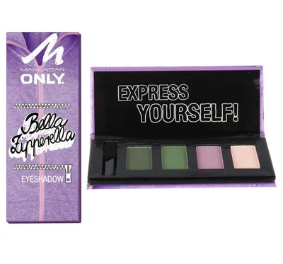 Manhattan Only 4, Bella Zipperella Eyeshadow (Paleta 4 cieni do powiek)