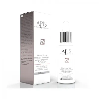 Apis Professional, Lifting and Dark Circle Reducing Eye Serum with Eye'fective Complex (Serum pod oczy liftingujące i redukujące cienie z kompleksem Eye’fective)