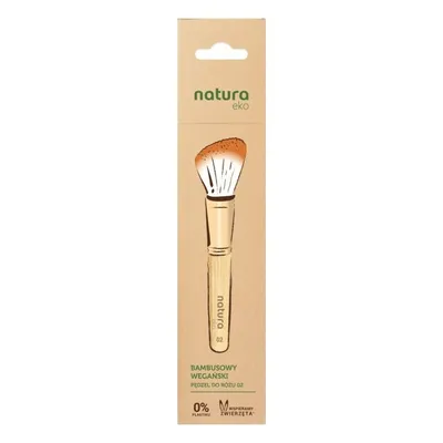 Natura Eko Bambusowy pędzel do różu 02