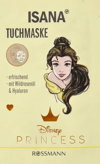 Isana Disney Princess, Tuchmaske (Maska do twarzy w płachcie `Bella`)