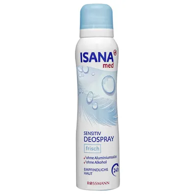 Isana Med, Sensitive Deospray Frisch (Delikatny dezodorant w sprayu)