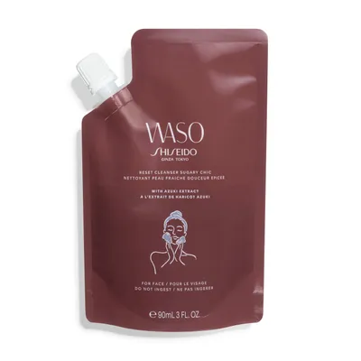 Shiseido Waso, Reset Cleanser Sugary Chic with Azuki Extract (Krem oczyszczający)