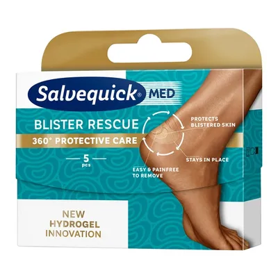 Salvequick Med Blister Rescue 5 (Plastry na pęcherze)