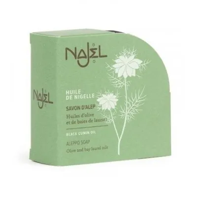 Najel Aleppo Soap Black Cumin Oil (Mydło z Aleppo z czarnuszką)
