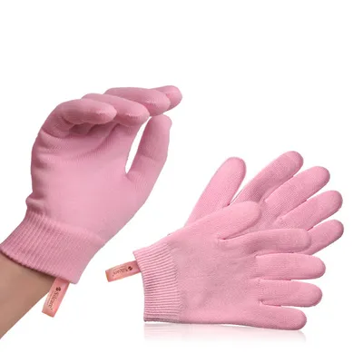 Silcare Rękawiczki bawełniane z wkładem żelowym