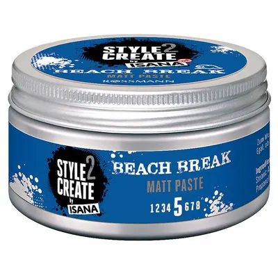 Isana Style 2 Create, Beach Break Matt Paste (Krem matujący z formułą Beach Break)