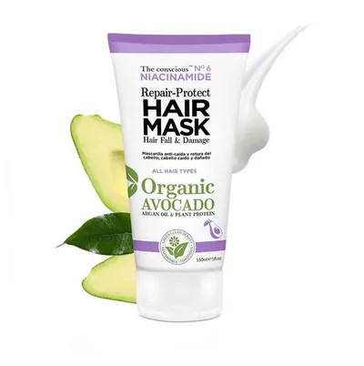 Biovene Barcelona The Conscious No 6 Niacinamid Repair-Protect Hair Mask (Intensywnie regenerująca maska do włosów z niacynamidem)
