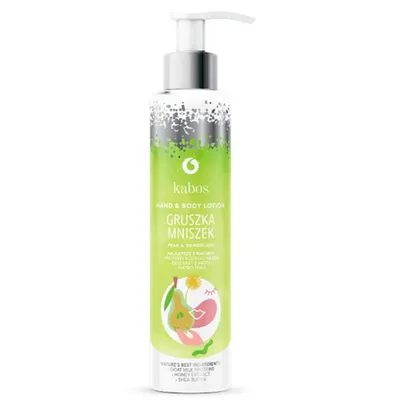 Kabos Cosmetics Hand & Body Lotion Pear & Dandelion (Balsam do dłoni i ciała `Gruszka z mniszkiem`)