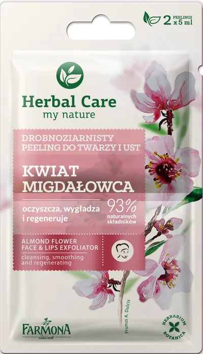 Herbal Care Peeling drobnoziarnisty `Kwiat migdałowca`