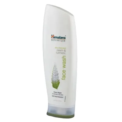 Himalaya Botanique Neem & Turmeric Balancing Face Wash (Normalizujący żel do mycia twarzy)