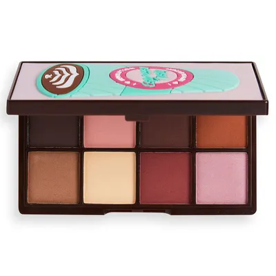 I Heart Revolution Tasty, Mini Palette Espresso (Paleta 8 cieni do powiek)