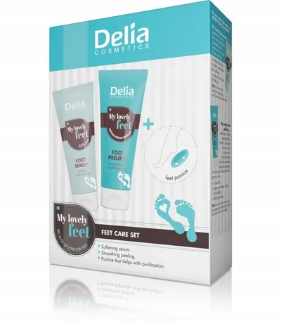 Delia My Lovely Feet, Feet Care Set (Zestaw do pielęgnacji stóp)