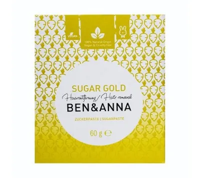 Ben&Anna Sugar Gold Hair Removal Sugarpaste (Pasta cukrowa do depilacji)