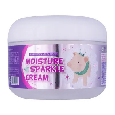 Elizavecca Milky Piggy Moisture Sparkle Cream (Nawilżający krem do twarzy)