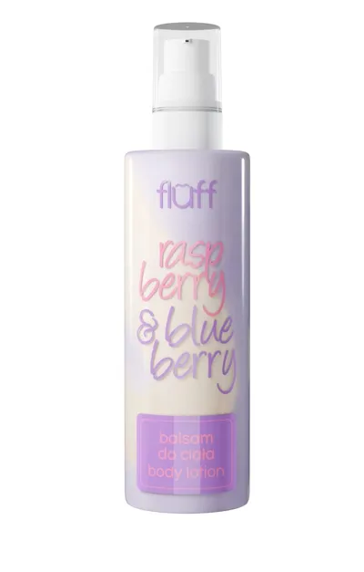 Fluff Raspberry & Blueberry Body Lotion (Balsam do ciała o zapachu jagody & maliny)