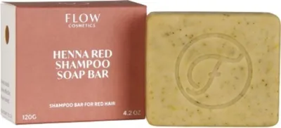 Flow Cosmetics Henna Red Shampoo Soap Bar (Szampon w kostce)