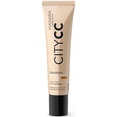 Madara Organic Skincare Hyaluronic Anti-Pollution City CC Cream SPF 15 (Krem CC)