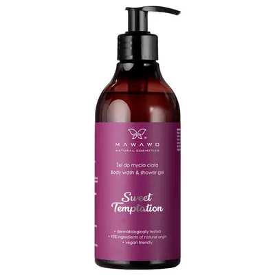 Mawawo Natural Cosmetics Żel do mycia ciała `Sweet Temptation`
