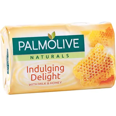 Palmolive Naturals, Indulging Delight, Milk & Honey, Soap Bar (Mydło w kostce 'Mleko i miód')