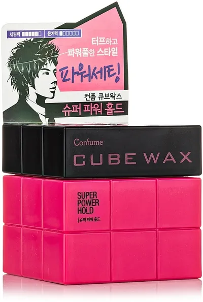 Welcos Confume, Cube Wax Super Power Hold (Wosk do super mocnej stylizacji włosów)