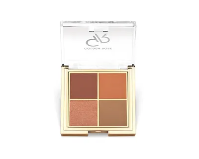 Golden Rose Quattro Eyeshadow Palette (Poczwórna paleta cieni do powiek)